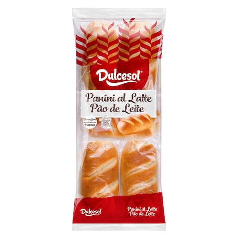 Dulcesol Milk Sandwich Brioche Rolls 350g