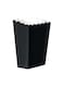 Party Time 6-Pieces 14x6x4cm Black Paper Popcorn Box Treat Box Popcorn Snack Boxes For Birthday Wedding Baby Shower- Party Supplies