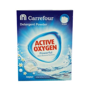 Carrefour Detergent Powder Active Oxygen Regular 260g