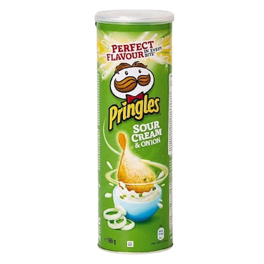 Pringles Sour Cream And Onion Chips 165G