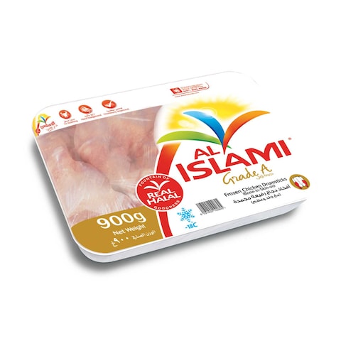 Al Islami Bone-In Skin-On Frozen Chicken Drumsticks 900g