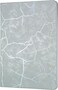 Collins Enigma A5 Ruled Notebook - Silver