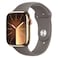 Apple Watch Series 9 LTE 45mm Gold Stainless Steel Clay Sport Band Small/Medium