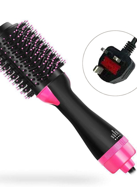 Multifunctional Anti-Static Hair Styler Comb With Blow Dryer black &amp; red 38.5 X 9 X 11.5cm