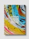 Lowha Spiral Notebook With 60 Sheets And Hard Paper Covers With Splattered Paint Design, For Jotting Notes And Reminders, For Work, University, School