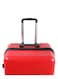 Biggdesign Lightweight Cats Design Carry On Luggage With Spinner Wheel And Lock System Red 24-Inch