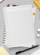 Lowha Spiral Notebook With 60 Sheets And Hard Paper Covers With Flat Mosiac Design, For Jotting Notes And Reminders, For Work, University, School
