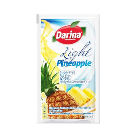 Darina Instant Powder Drink Pineapple Light 12GR