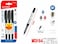 Motarro Pack of 2 Gel Ink Ballpoint Pen Multicolor (MC018-6)