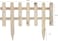 Egardenkart® Garden fence wooden pickets (30cmx100cm, Beige)