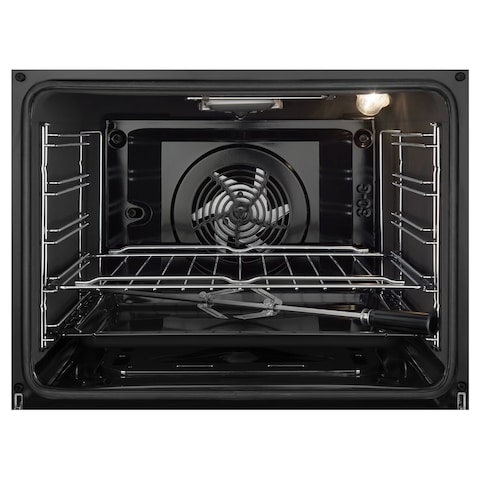 Electrolux 4 Burners Gas Cooker EKG-613A1OX Silver/Black 60x60cm