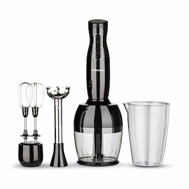 مضرب يدوي تورنيدو - 1000 واط مع كبة - أسود - THB-1000MC