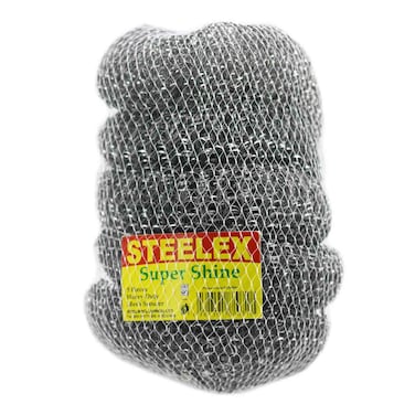 STEELEX SUPER SHINE MESH 5PC