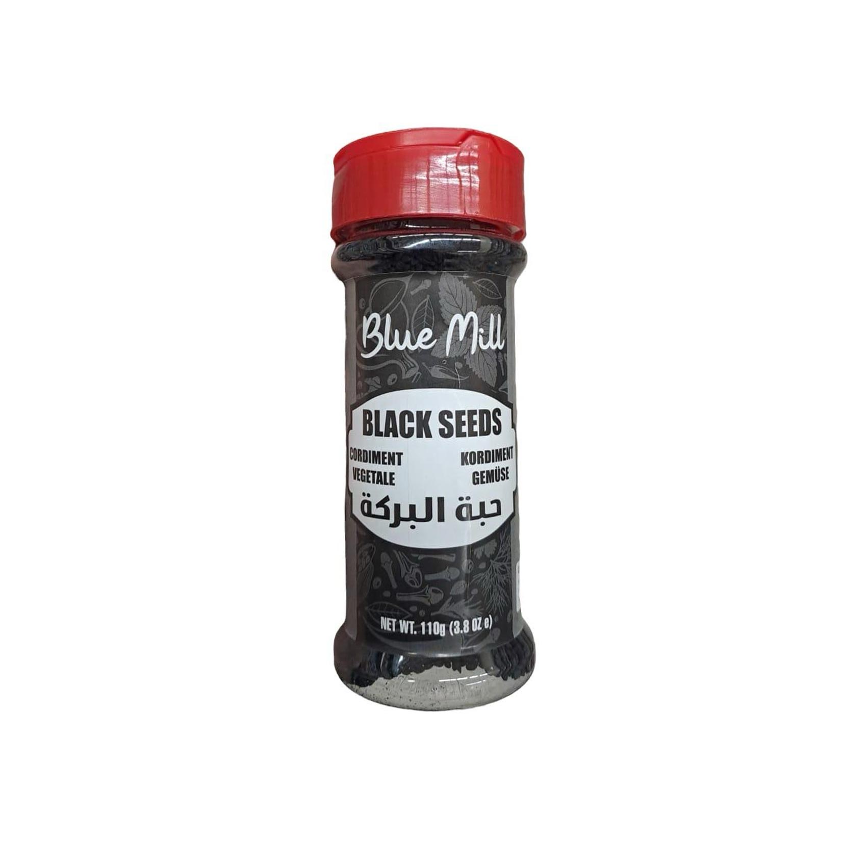 Blue Mill Shaker Black Seeds 110 Gram