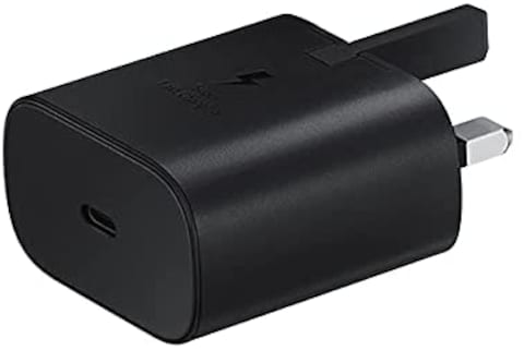 Samsung UK Travel Adaptor (45W With USB Type C Cable) Black, Ep-Ta845Xbeggb