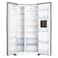 Hoover Side By Side Refrigerator HSB-H700-BWD Silver 700L