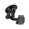 O Ozone Action Camera Car Mount [ Suction Cup ][ Mounts On Wind Shield, Window Glass, Desk ] Compatible For Gopro Hero 9, For Hero 8, For Hero 7, For Sjcam, For Yi Action Cameras
