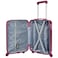 Senator Hard Case Cabin Suitcase Luggage Trolley For Unisex ABS Lightweight Travel Bag with 4 Spinner Wheels KH1065 Maroon