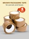 Generic 6 Rolls Packaging Tape 48mm X 20 Yard, Brown