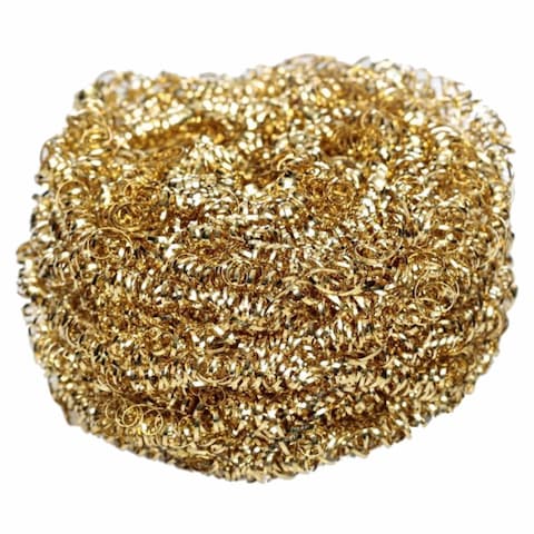 CLOROX BRASS SPIRAL SCOURER X3