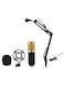 Generic Recording Condenser Microphone With Stand BM-800 Gold/Black