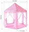 Generic Kids Pink Hexagon Stable Play Tent Princess Fairy Tale Tent Playground Children Girls Castle Little Playhouse