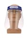 Generic - 2-Piece Dust-Proof Protective Welding Safety Face Shield Blue/Clear 32 X 3 X 22Centimeter