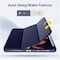 TRON Case Compatible with iPad Pro 11 Case 2022/2021/2020 with Pencil Holder, For iPad Pro 11 Inch Case 3rd/2nd Gen, Trifold Stand Protective Case with Soft TPU Back, Auto Wake/Sleep, Blue