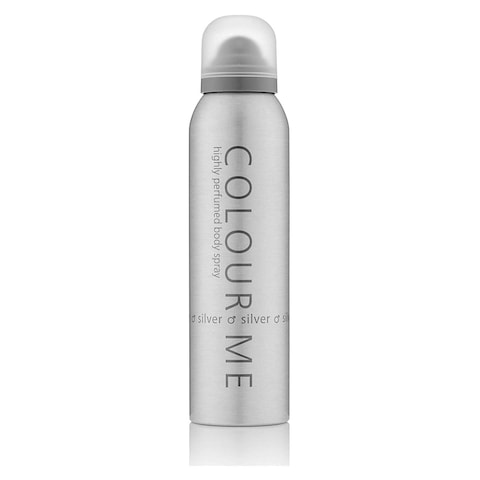 Colour Me Silver Body Spray - 150 ml