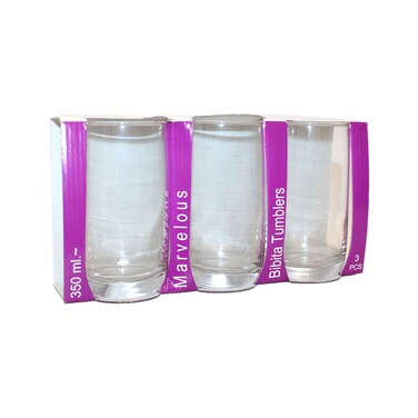 Marvelous Bibita Tumbler 350Ml 3 Pcs
