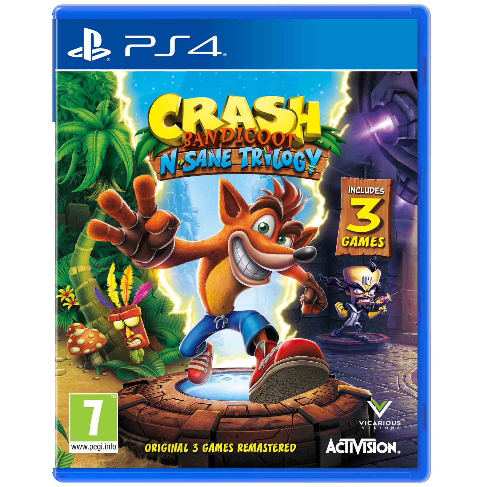 SONY SONY PS4 Crash Bandicoot N Sane Trilogy