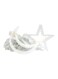 Generic Led Moon And Star Curtain Lights Multicolour 20X15X8Centimeter