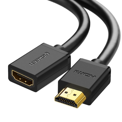 UGREEN HDMI Male to Female Cable 0.5m Black