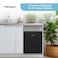 Bompani 110 Litter Single Door Refrigerator - Defrost Fridge Freezer With Smart Sensor &amp; Humidity Control, BR11ON, Back