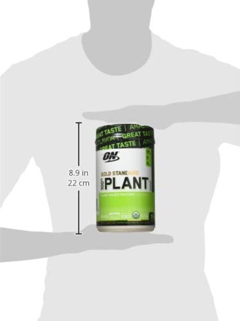 Optimum Nutrition (On) Gold Standard 100% Plant Based Protein Powder, Vitamin C For Immune Support - Chocolate, 1.59 Lbs