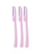 3-Piece Eyebrow Razor Pink