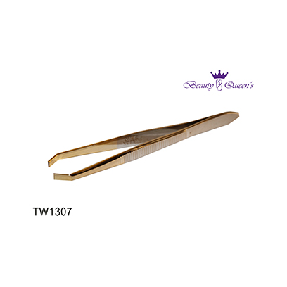 Beauty Queen Gold Tweezer Tw1307