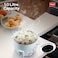 Impex RC 2801 400W 1 Litre Automatic Electric Rice Cooker with Aluminium Inner pot Safety Protection heating Coil