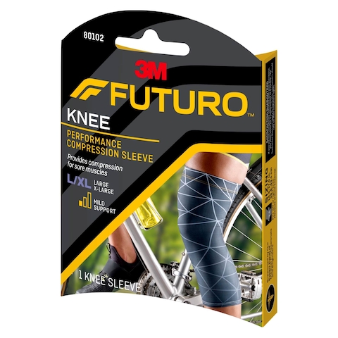 Futuro Performance Compression Knee Sleeve Large / X-Large 1 PCS