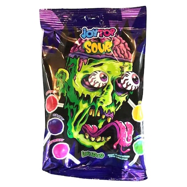 Joytop Monster Sour Fruit Flavoured Lollipop 88gm