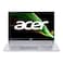 Acer Swift 3 SF314-43-R2AD Notebook, AMD Ryzen 7 5700U, 16GB RAM, 512GB SSD, 14-inch FHD, Windows 11 Home, Pure Silver, English/Arabic Keyboard- NX.AB1EM.00G