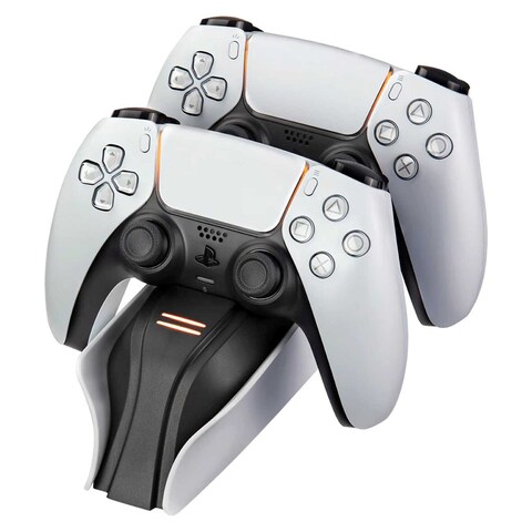 Snakebyte Twin Charge 5 Controller Charging Station For PlayStation 5 White