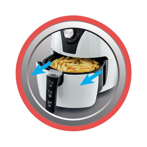 Black+Decker Air Fryer AF220-B5 Multicolour 1500W