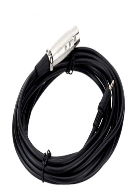 Generic - XLR Female To Male Cable 3meter Black
