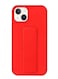 Zolo Finger Grip Holder and standing cover with Car Magnetic Multi-function Shockproof Protective Case Cover For iphone 13 Red
