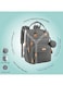 Moon Karyme Diaper Bag Pack With Pacifier Case- Dark Grey