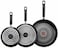 T-Fal 3-Piece Fry Titanium Nonstick PFOA-Free - 8" Inch - 9.75" Inch - 11.25" Inch Fry Pan Set