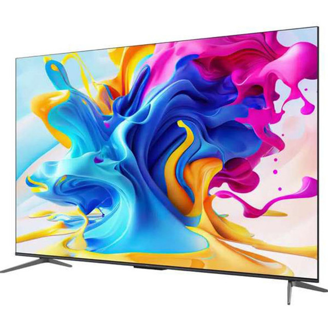 TCL 75 Inch, 4K QLED, Smart TV, 75C645 (2023 Model, Google TV With Hands-Free Voice Control, Dolby Vision Atmos, HDR 10+, Game Master, Wide Colour Gamut, Quantum Dot Technology)