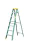 Penguin - Fibreglass Single Sided Ladder-Plastic Top: Step 7, 2.0m