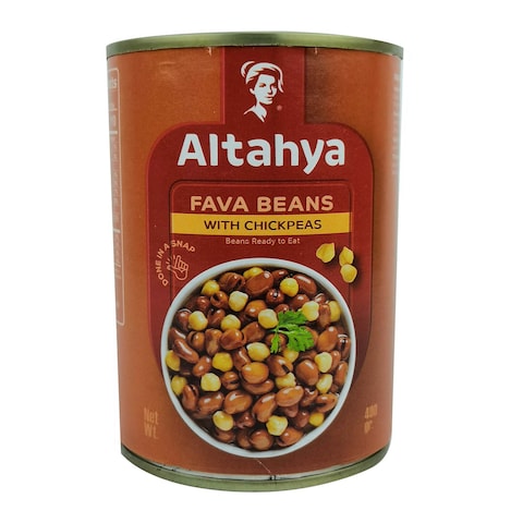 Al Tahya Fava Beans with Chickpeas - 400 gm
